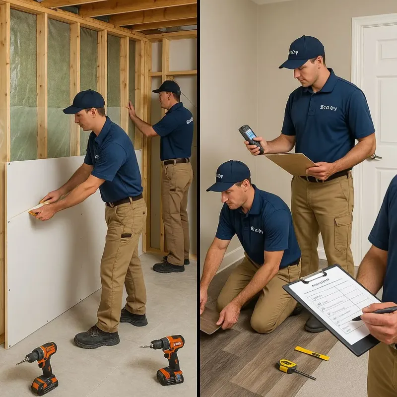 Repairs and Reconstruction process in Clifton Springs, NY