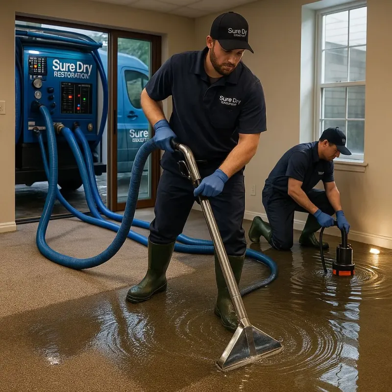Water Extraction and Removal process in Clifton Springs, NY